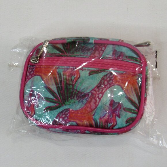 Fashion Smart Travel Mini Pill Case Organize 8 Slots Vitamin Clutch Pink/Blue - Picture 8 of 8